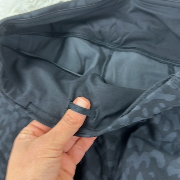 Lululemon Pace Rival Crop *22" Formation Camo Deep Coal Multi / Black - Picture 3 of 5